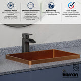 Karran Kassel 1.2 GPM Single Lever Handle Lead-free Brass ADA Bathroom Faucet, Basin, Gunmetal Grey, KBF440GG