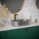 Karran Kassel 1.2 GPM Single Lever Handle Lead-free Brass ADA Bathroom Faucet, Vessel, Gold, KBF442G