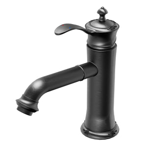 Alternate Image for Karran Vineyard 1.2 GPM Single Lever Handle Lead-free Brass ADA Bathroom Faucet, Basin, Gunmetal Grey, KBF470GG