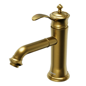 Alternate Image for Karran Vineyard 1.2 GPM Single Lever Handle Lead-free Brass ADA Bathroom Faucet, Basin, Gold, KBF470G