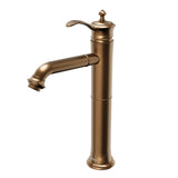 Karran Vineyard 1.2 GPM Single Lever Handle Lead-free Brass ADA Bathroom Faucet, Vessel, Brushed Copper, KBF472BC