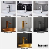 Karran Venda 1.2 GPM Single Lever Handle Lead-free Brass ADA Bathroom Faucet, Basin, Gold, KBF510G