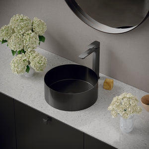 Alternate Image for Karran Venda 1.2 GPM Single Lever Handle Lead-free Brass ADA Bathroom Faucet, Vessel, Gunmetal Grey, KBF512GG