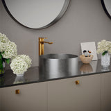 Karran Venda 1.2 GPM Single Lever Handle Lead-free Brass ADA Bathroom Faucet, Vessel, Gold, KBF512G