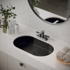 Karran Venda 1.2 GPM Double Lever Handle Lead-free Brass ADA Bathroom Faucet, Centerset, Gunmetal Grey, KBF516GG