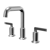 Karran Gillingham 1.2 GPM Double Lever Handle Lead-free Brass ADA Bathroom Faucet, Widespread, Chrome, KBF534C