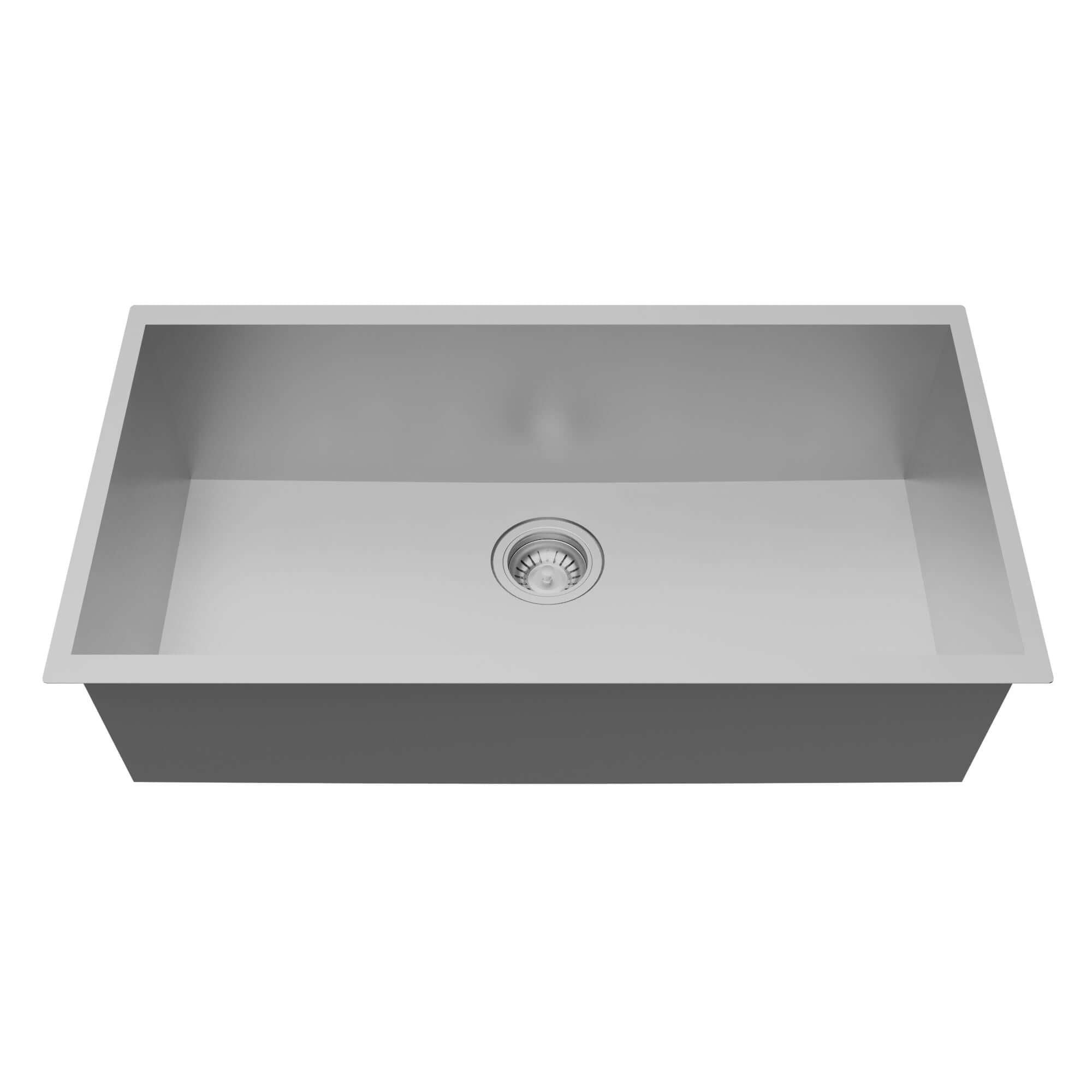 Karran Fusion 33" Undermount Stainless Steel Workstation Kitchen Sink with Accessories, 18 Gauge, UUMSB3322-PK1