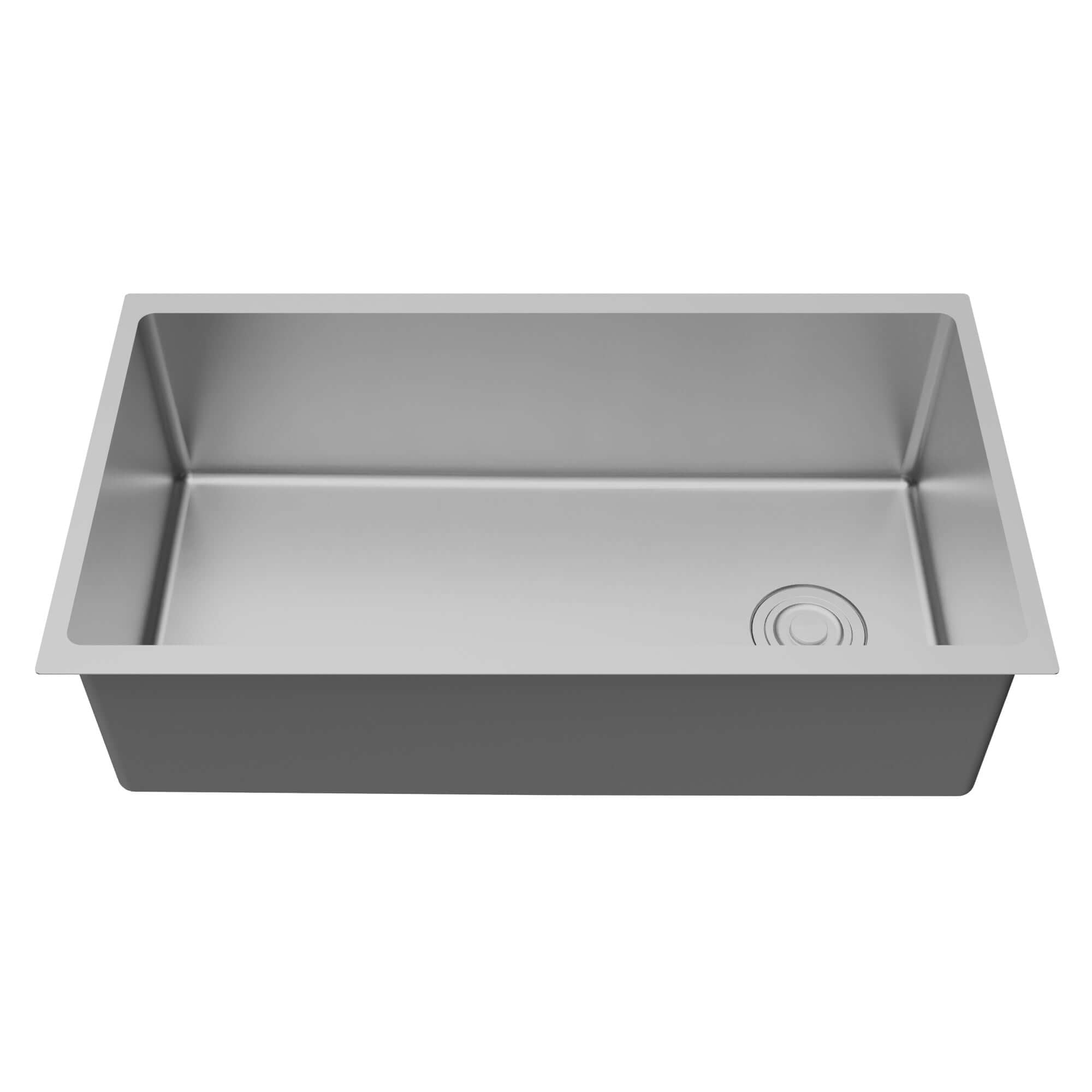 Karran Fusion 33" Undermount Stainless Steel Workstation Kitchen Sink with Accessories, 16 Gauge, UUMSB3332-PK1