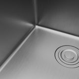 Karran Fusion 33" Undermount Stainless Steel Workstation Kitchen Sink with Accessories, 16 Gauge, UUMSB3332-PK1