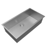 Karran Fusion 33" Undermount Stainless Steel Workstation Kitchen Sink with Accessories, 18 Gauge, UUMSB3322-PK1