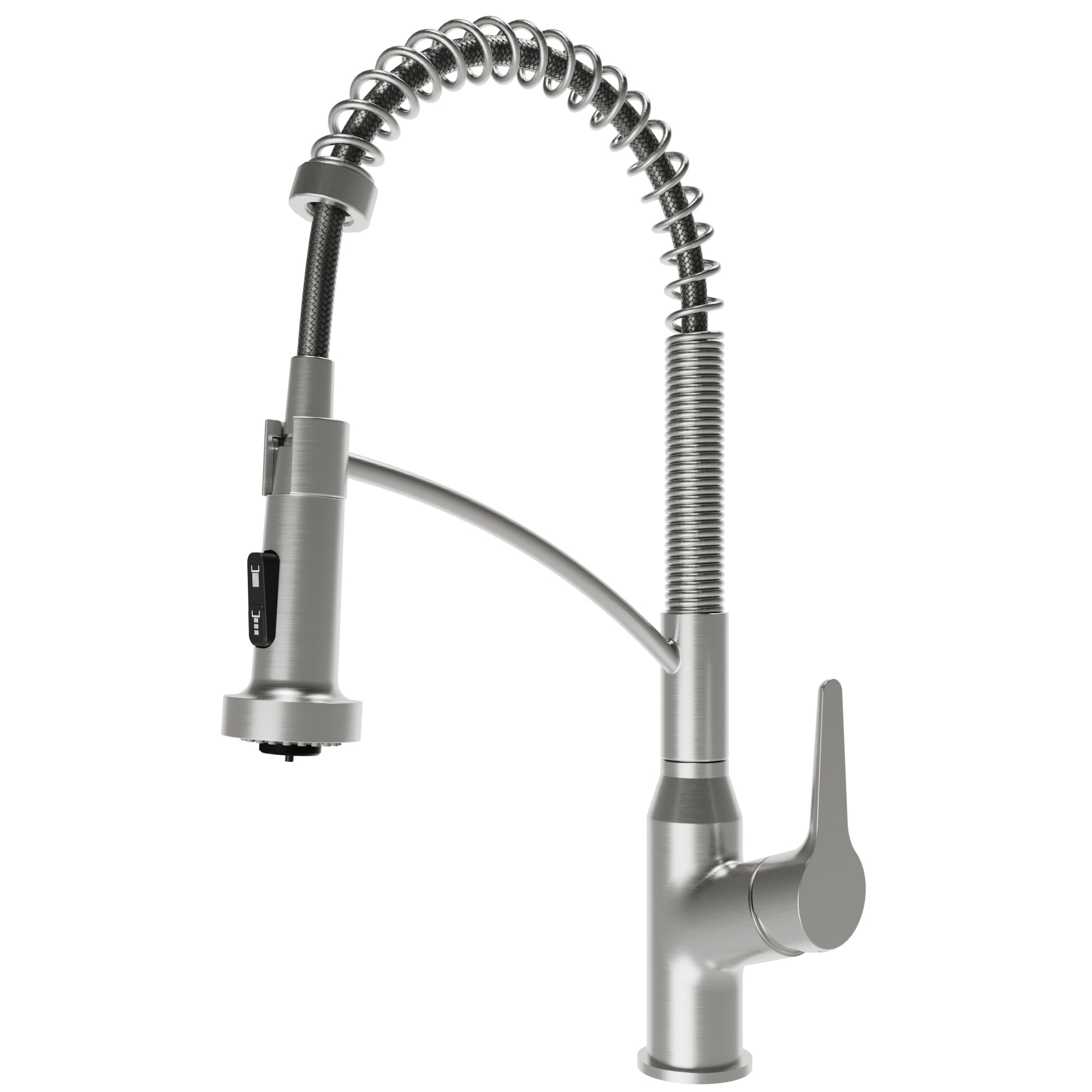 Karran Scottsdale 1.8 GPM Single Lever Handle Lead-free Brass ADA Kitchen Faucet, Pull-Down, Spot-Free Stainless Steel, KKF210SFSS