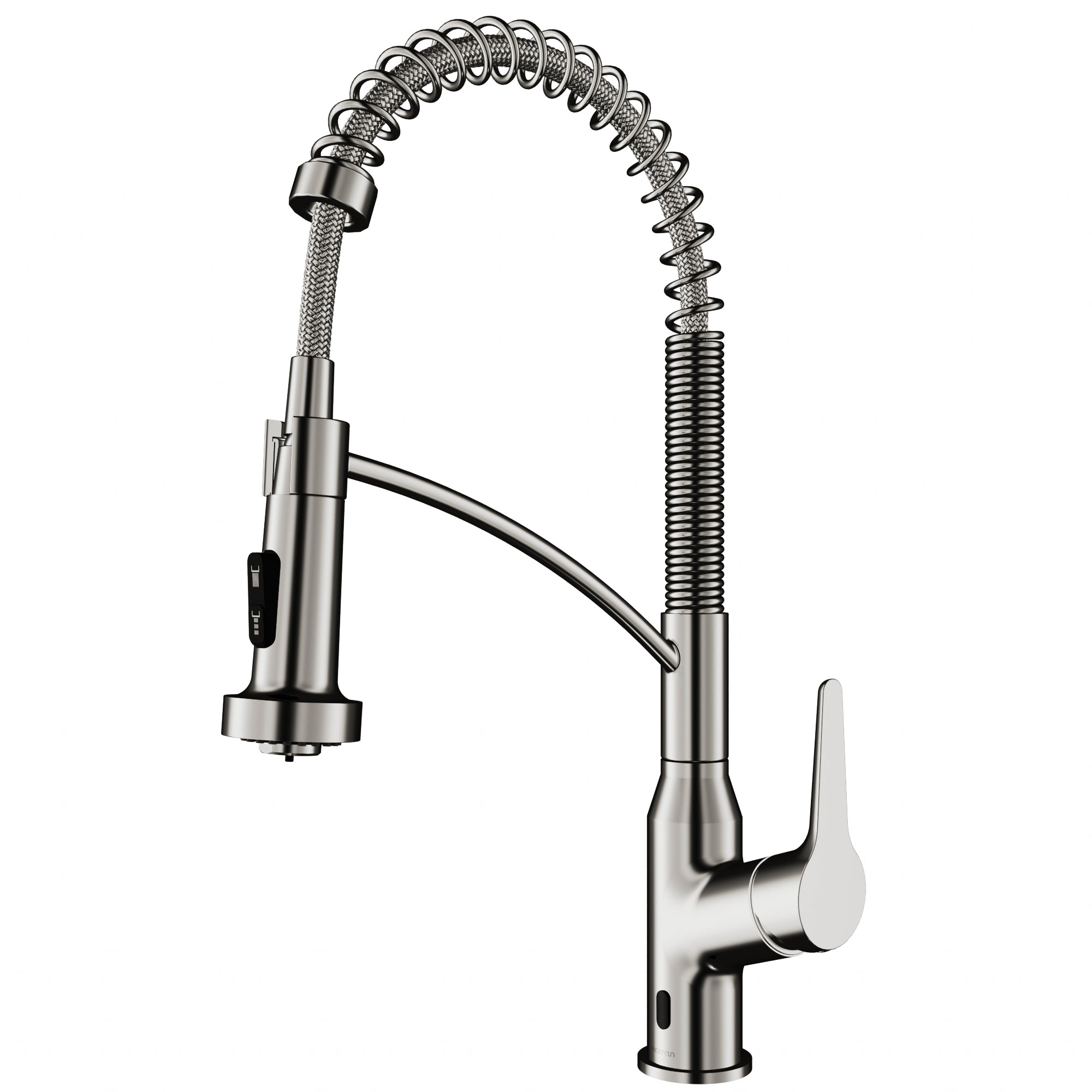 Main Image of Karran Alston 1.8 GPM Single Lever Handle Lead-free Brass ADA Touchless Kitchen Faucet, Pull-Down, Chrome, KKF215C