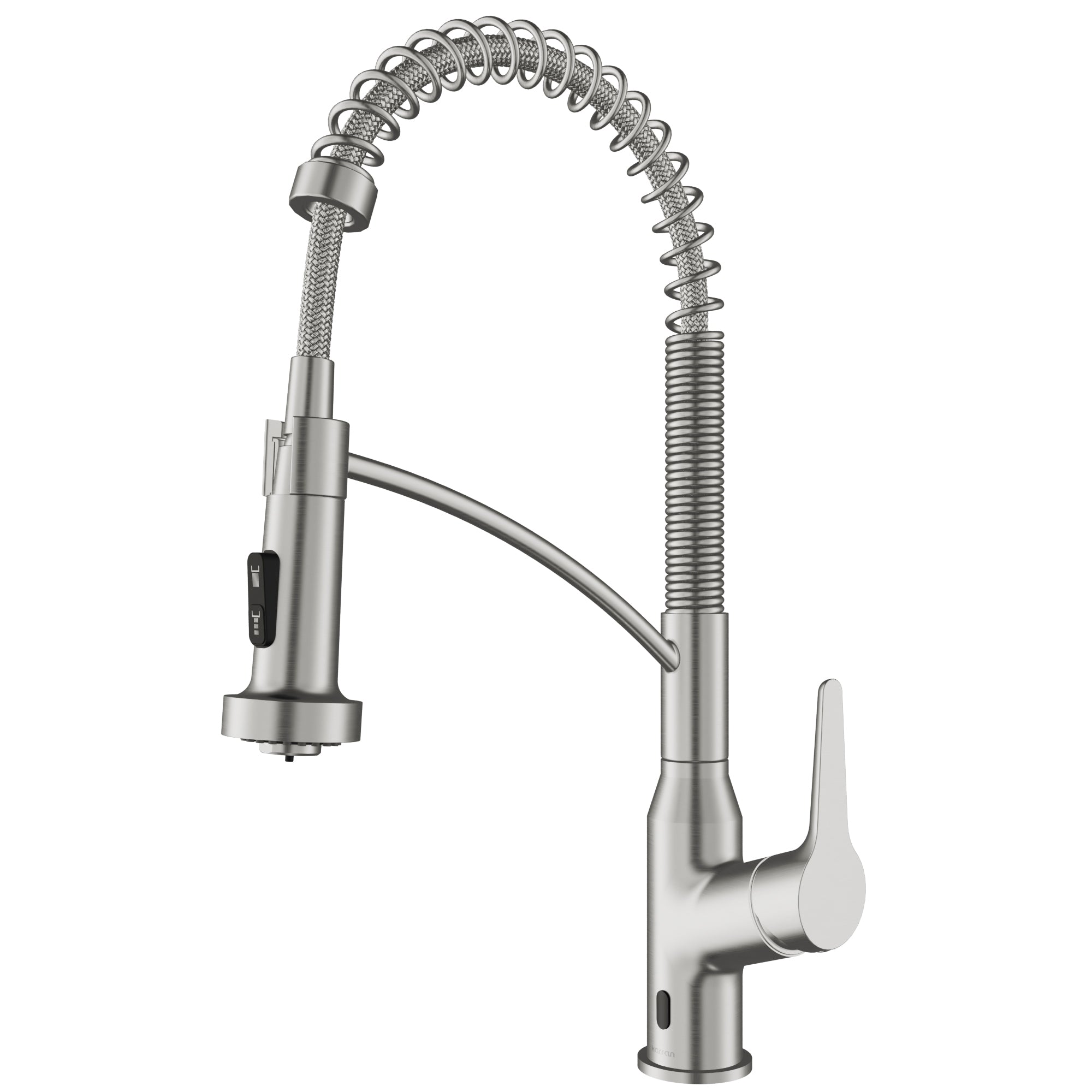 Main Image of Karran Alston 1.8 GPM Single Lever Handle Lead-free Brass ADA Touchless Kitchen Faucet, Pull-Down, Oil Rubbed Bronze, KKF215SS