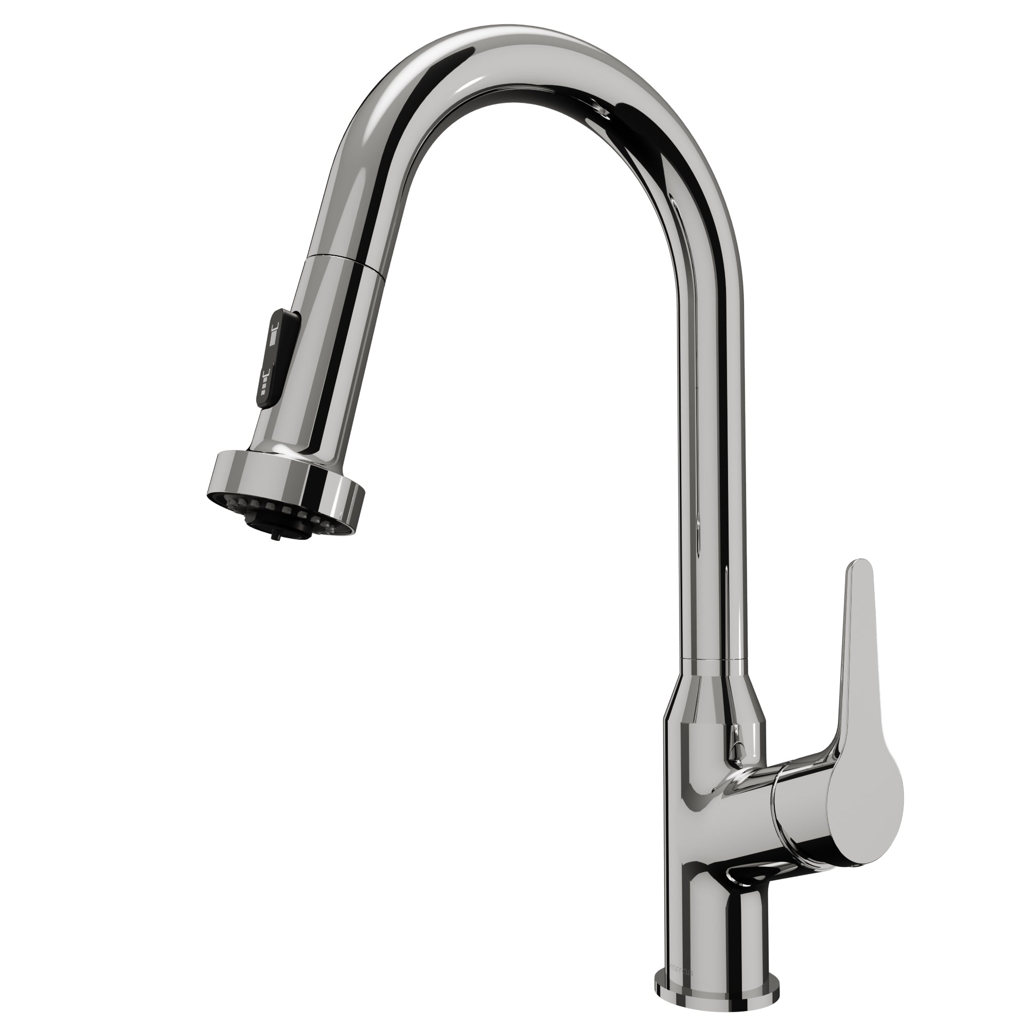 Main Image of Karran Dockton Single Lever Handle Lead-free Brass ADA Kitchen Faucet, Pull Down, Chrome, KKF250C