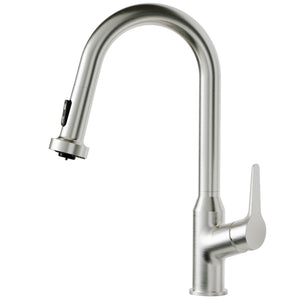Alternate Image for Karran Scottsdale 1.8 GPM Single Lever Handle Lead-free Brass ADA Kitchen Faucet, Pull-Down, Spot Free Stainless Steel, KKF250SFSS