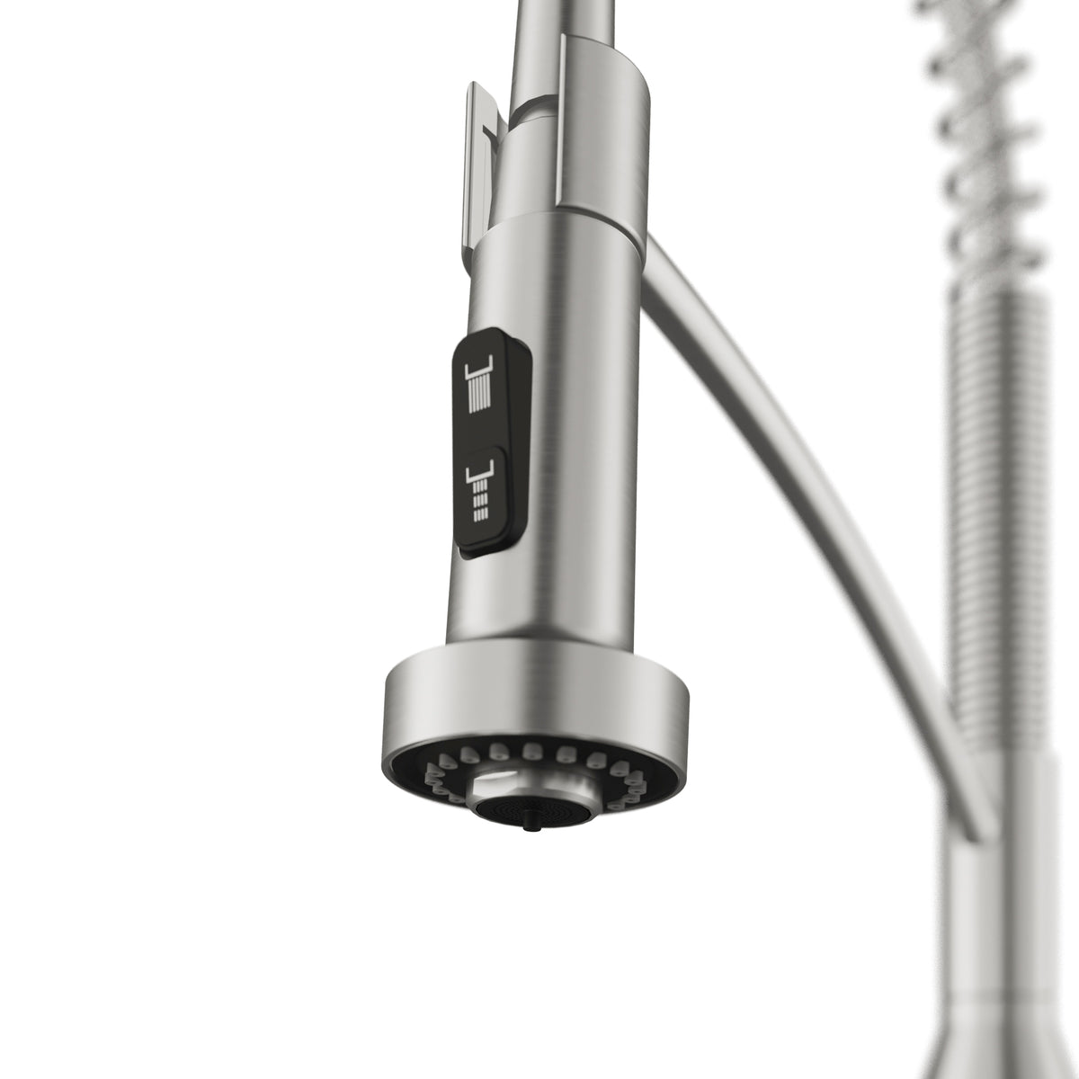 Alternative View of Karran Alston 1.8 GPM Single Lever Handle Lead-free Brass ADA Touchless Kitchen Faucet, Pull-Down, Oil Rubbed Bronze, KKF215SS