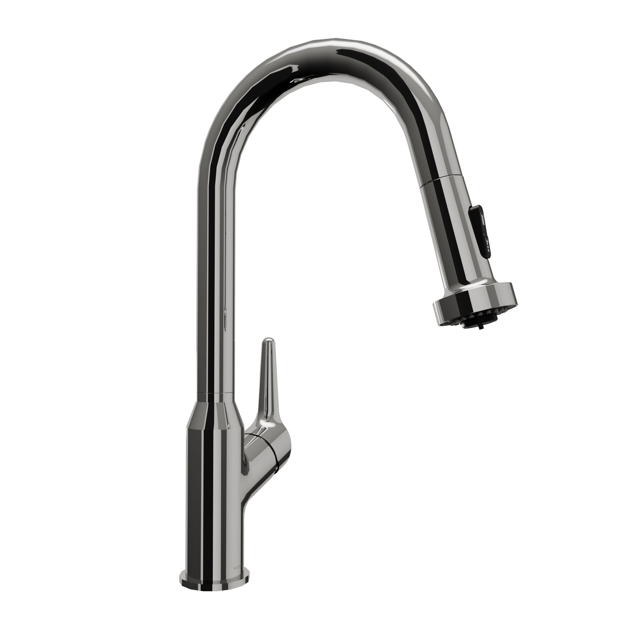 Alternative View of Karran Dockton Single Lever Handle Lead-free Brass ADA Kitchen Faucet, Pull Down, Chrome, KKF250C