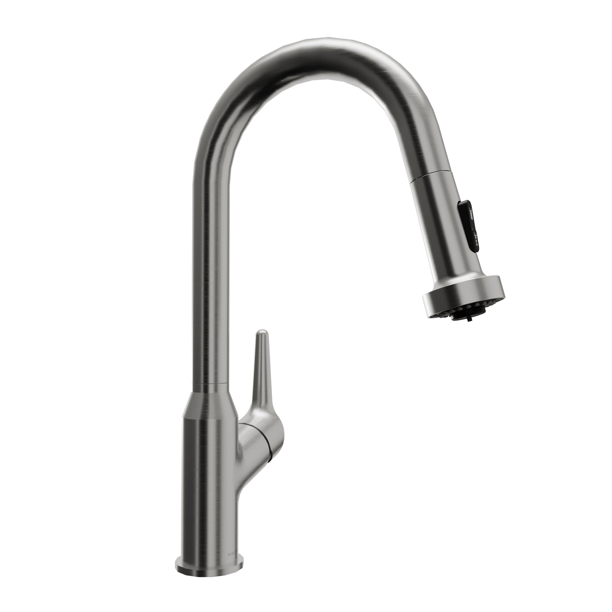 Karran Scottsdale 1.8 GPM Single Lever Handle Lead-free Brass ADA Kitchen Faucet, Pull-Down, Spot Free Stainless Steel, KKF250SFSS