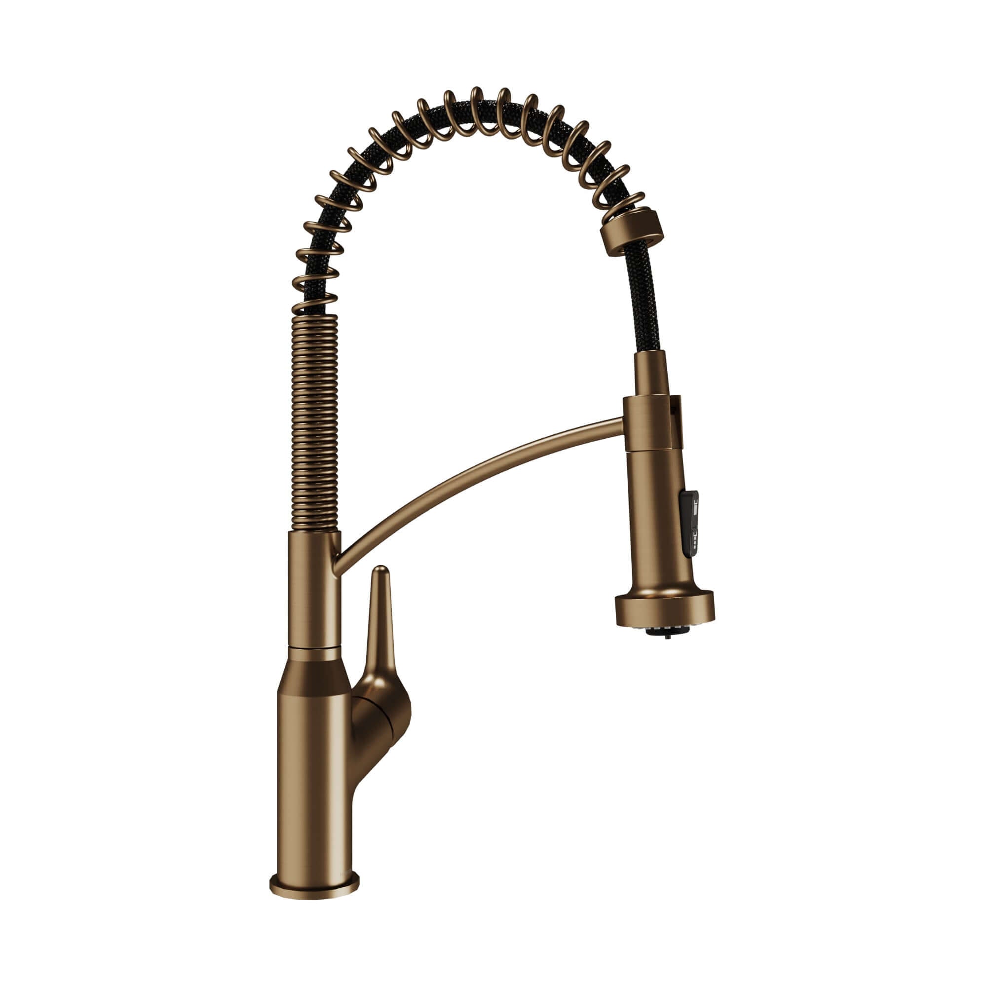 Alternative View of Karran Scottsdale 1.8 GPM Single Lever Handle Lead-free Brass ADA Kitchen Faucet, Pull-Down, Brushed Copper, KKF210BC