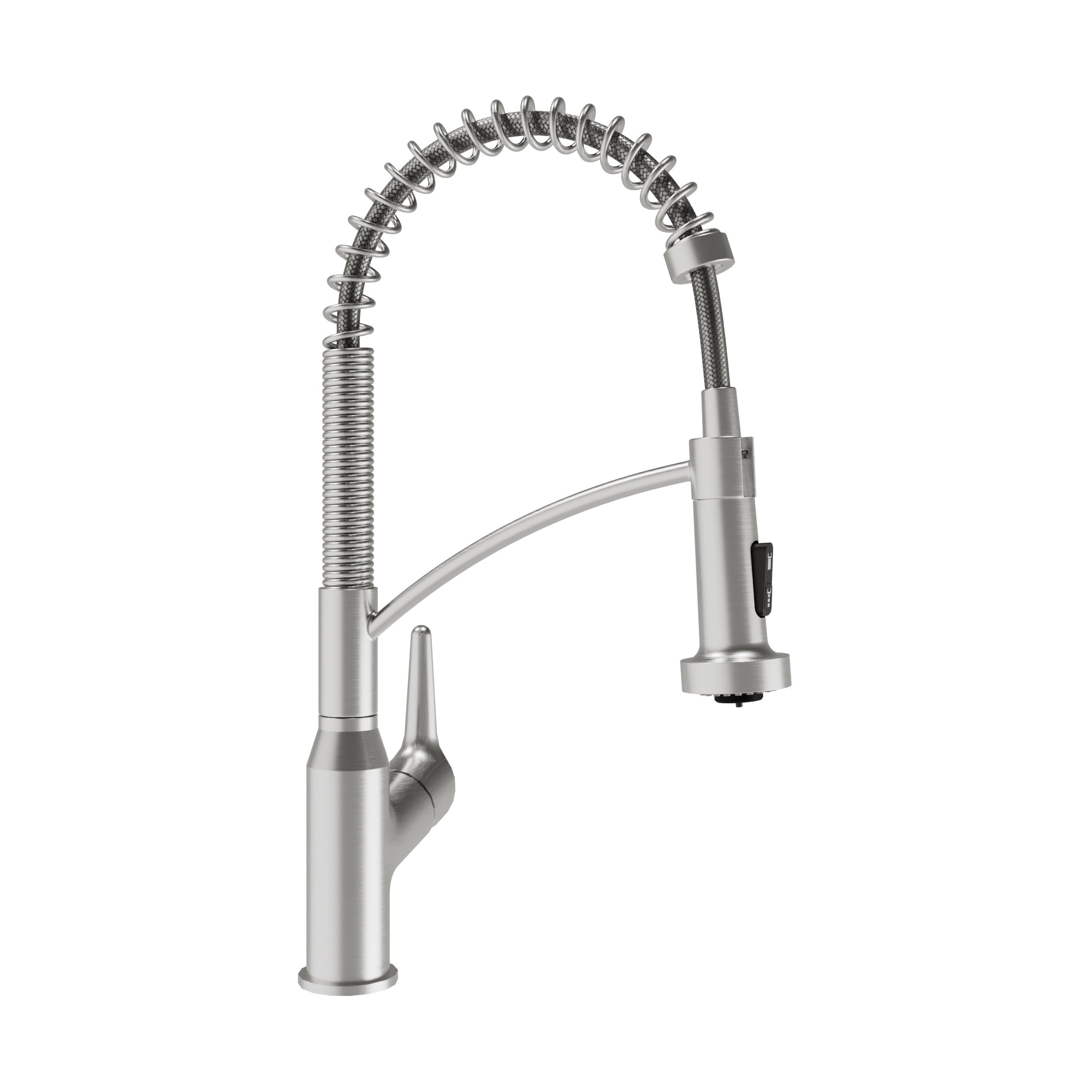 Karran Scottsdale 1.8 GPM Single Lever Handle Lead-free Brass ADA Kitchen Faucet, Pull-Down, Spot-Free Stainless Steel, KKF210SFSS