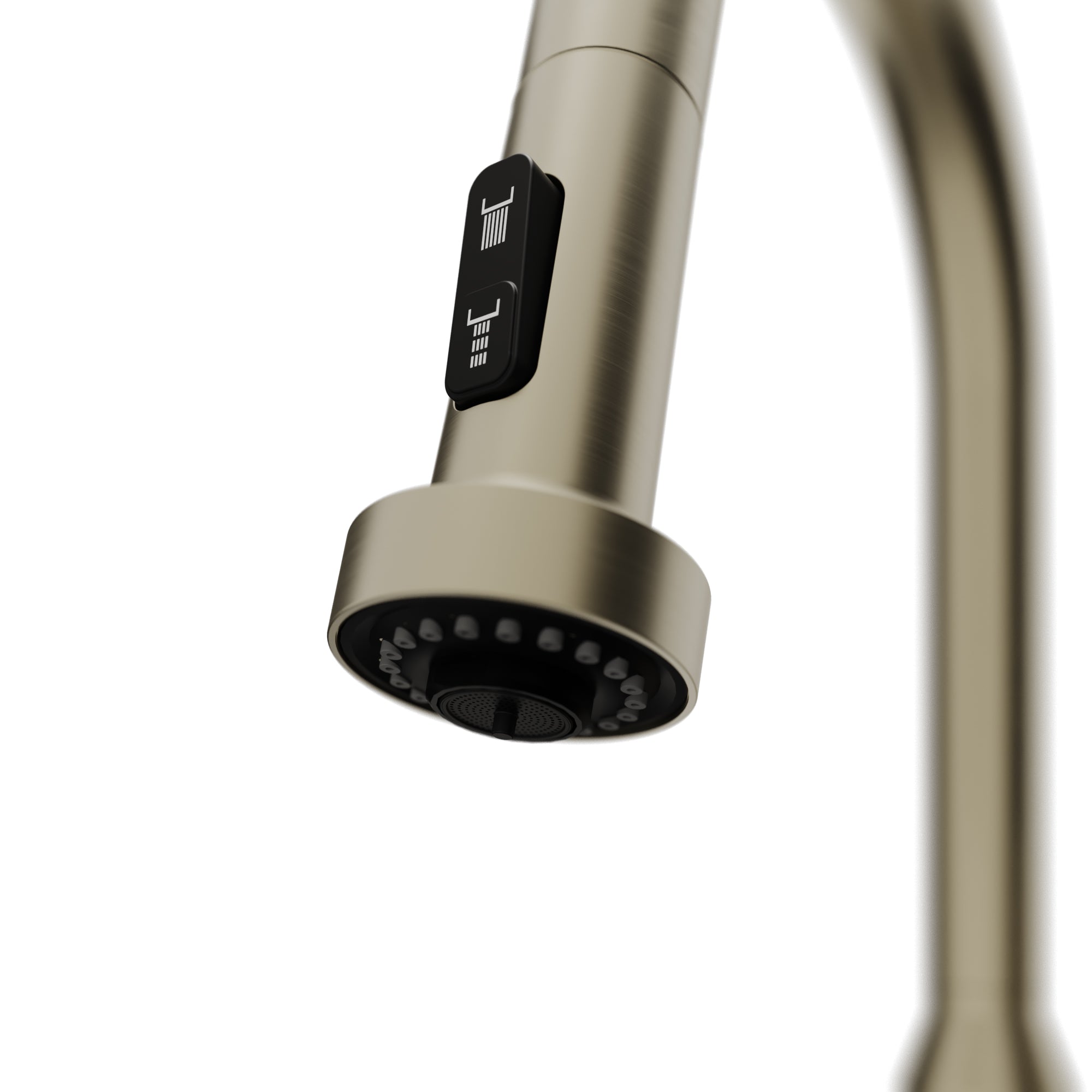 Karran Scottsdale 1.8 GPM Single Lever Handle Lead-free Brass ADA Kitchen Faucet, Pull-Down, Spot-Free Champagne Bronze, KKF250SFCB