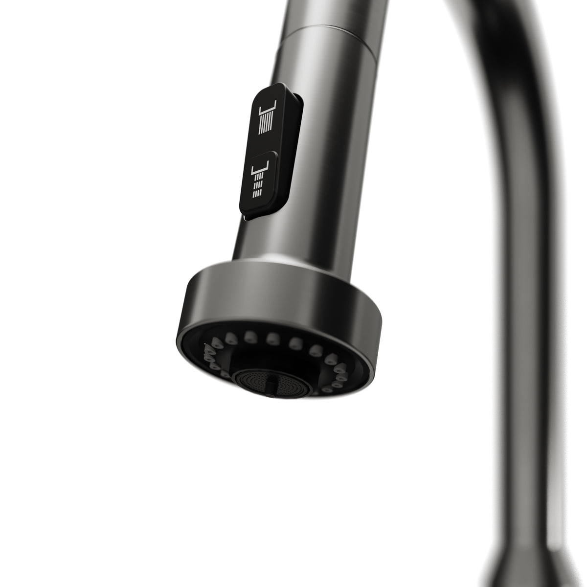 Alternative View of Karran Scottsdale 1.8 GPM Single Lever Handle Lead-free Brass ADA Kitchen Faucet, Pull-Down, Spot-Free Gunmetal Grey, KKF250SFGG