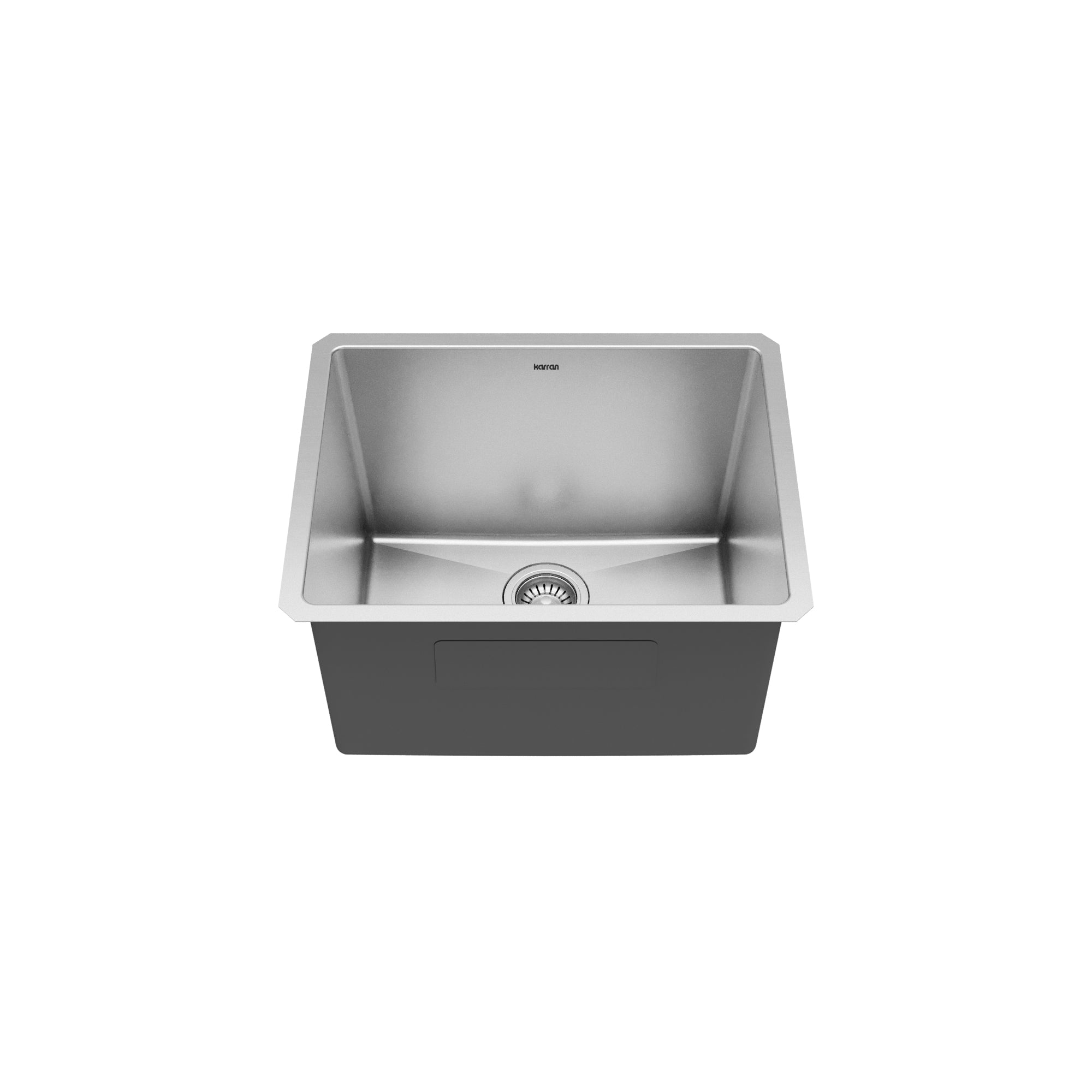 Alternative View of Karran Elite 23" Undermount Stainless Steel Kitchen Sink with Accessories, 16 Gauge, EL-74-PK1