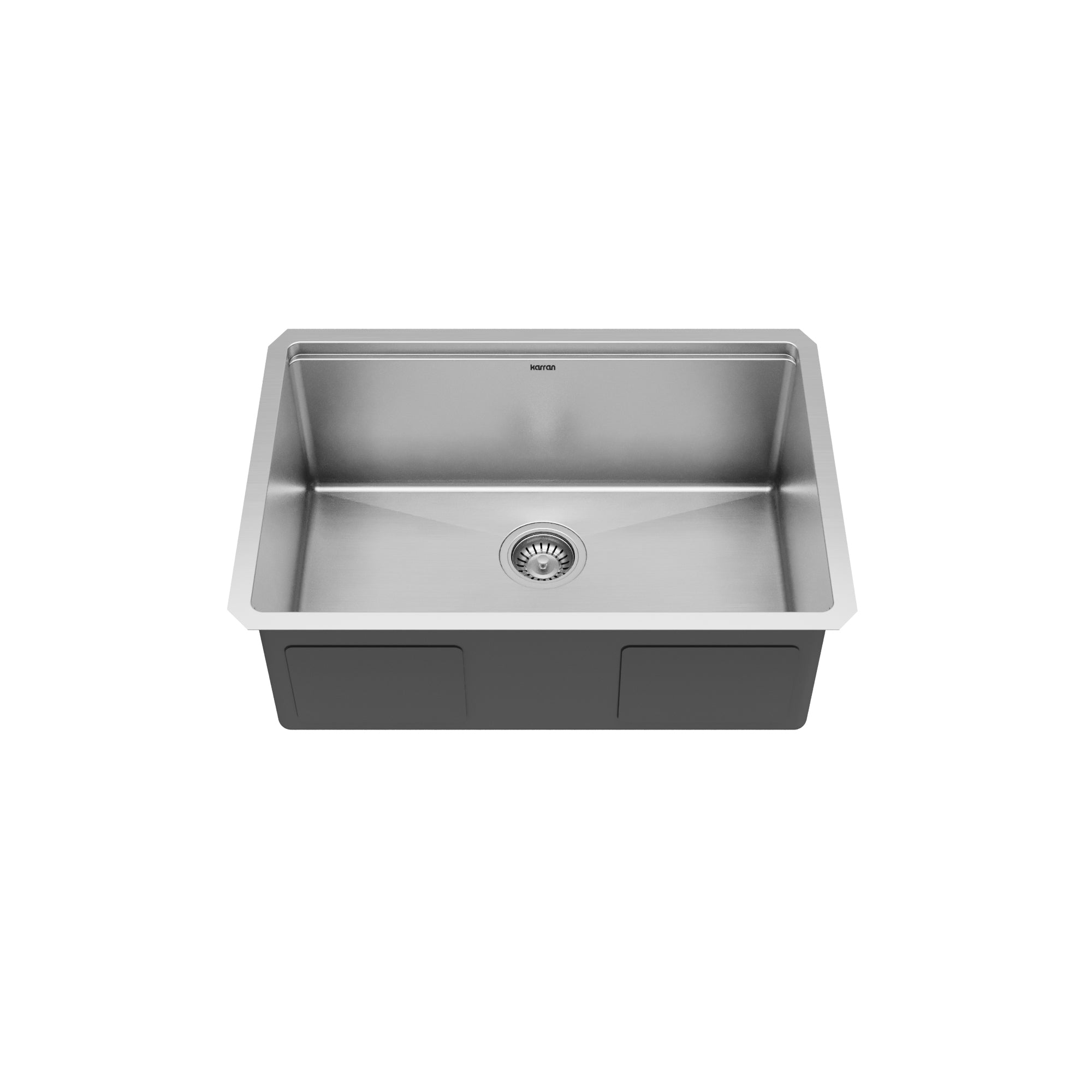 Alternative View of Karran Elite Workstation 27" Undermount Stainless Steel Workstation Kitchen Sink with Accessories, 16 Gauge, WS-34-PK1