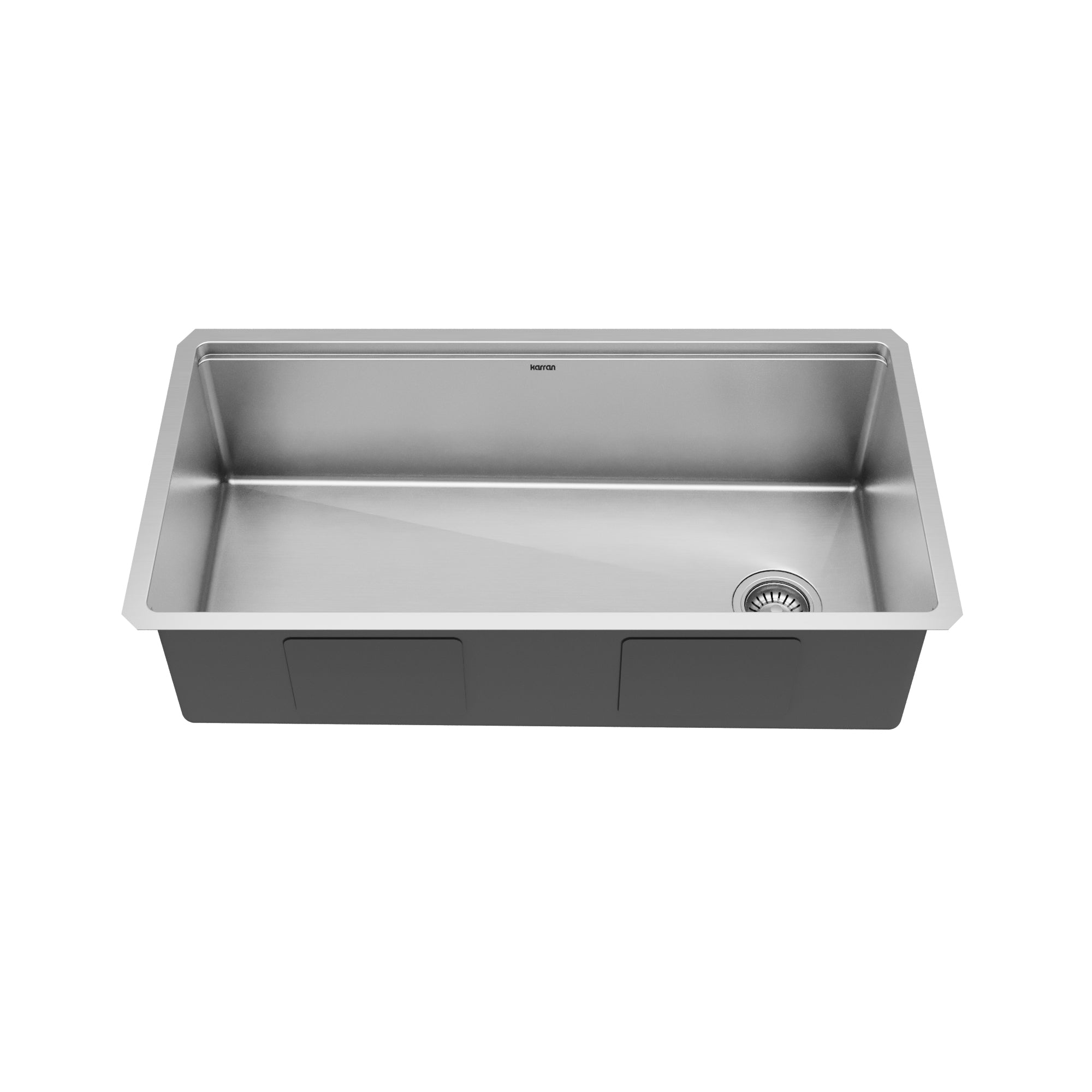 Alternative View of Karran Elite Workstation 36" Undermount Stainless Steel Workstation Kitchen Sink with Accessories, 16 Gauge, WS-38-PK1