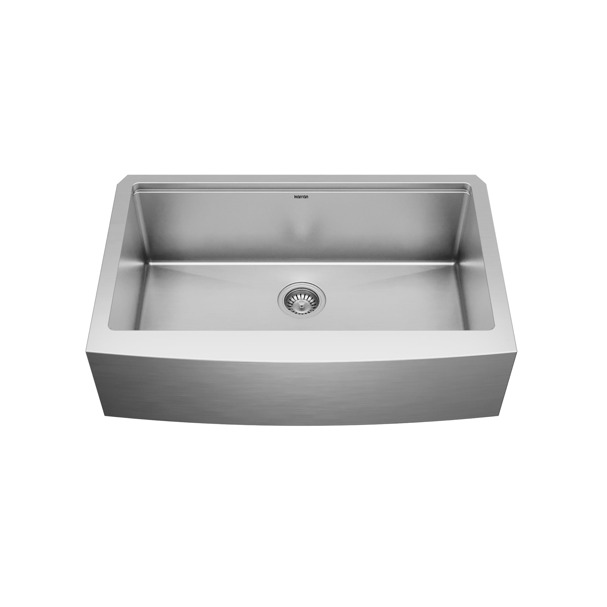 Alternative View of Karran Elite Workstation 33" Stainless Steel Workstation Farmhouse Sink with Accessories, 16 Gauge, WSA-45-PK1