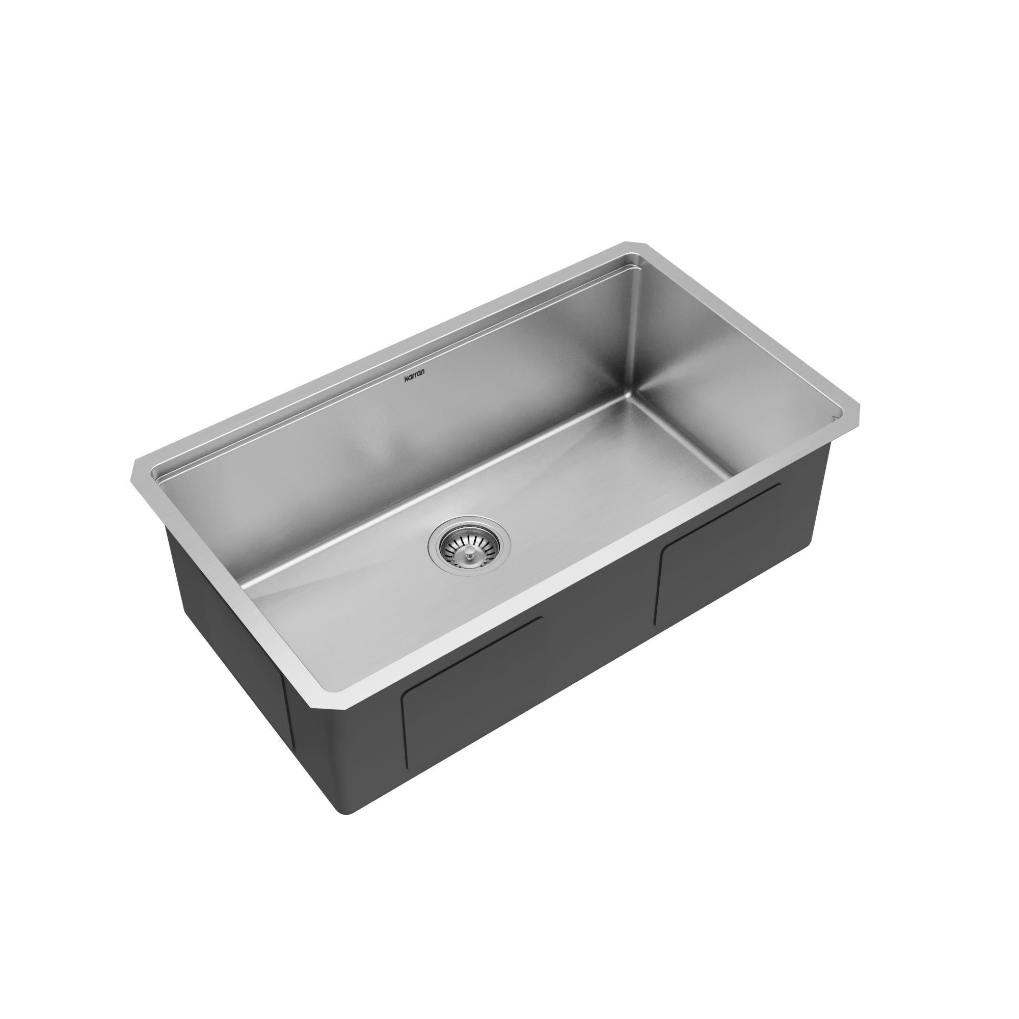 Karran elite workstation 32 stainless steel kitchen sink with faucet product image