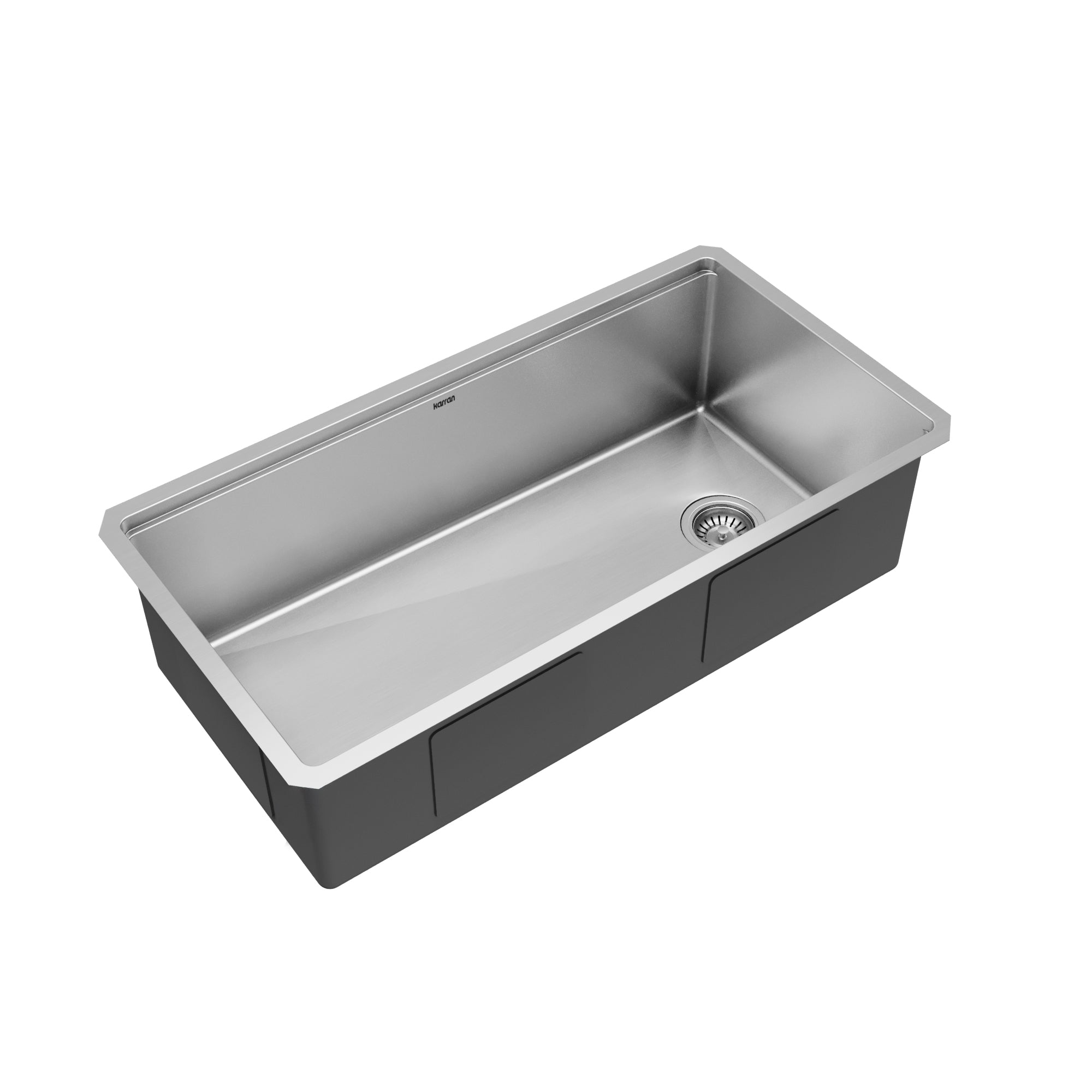 Alternative View of Karran Elite Workstation 36" Undermount Stainless Steel Workstation Kitchen Sink with Accessories, 16 Gauge, WS-38-PK1