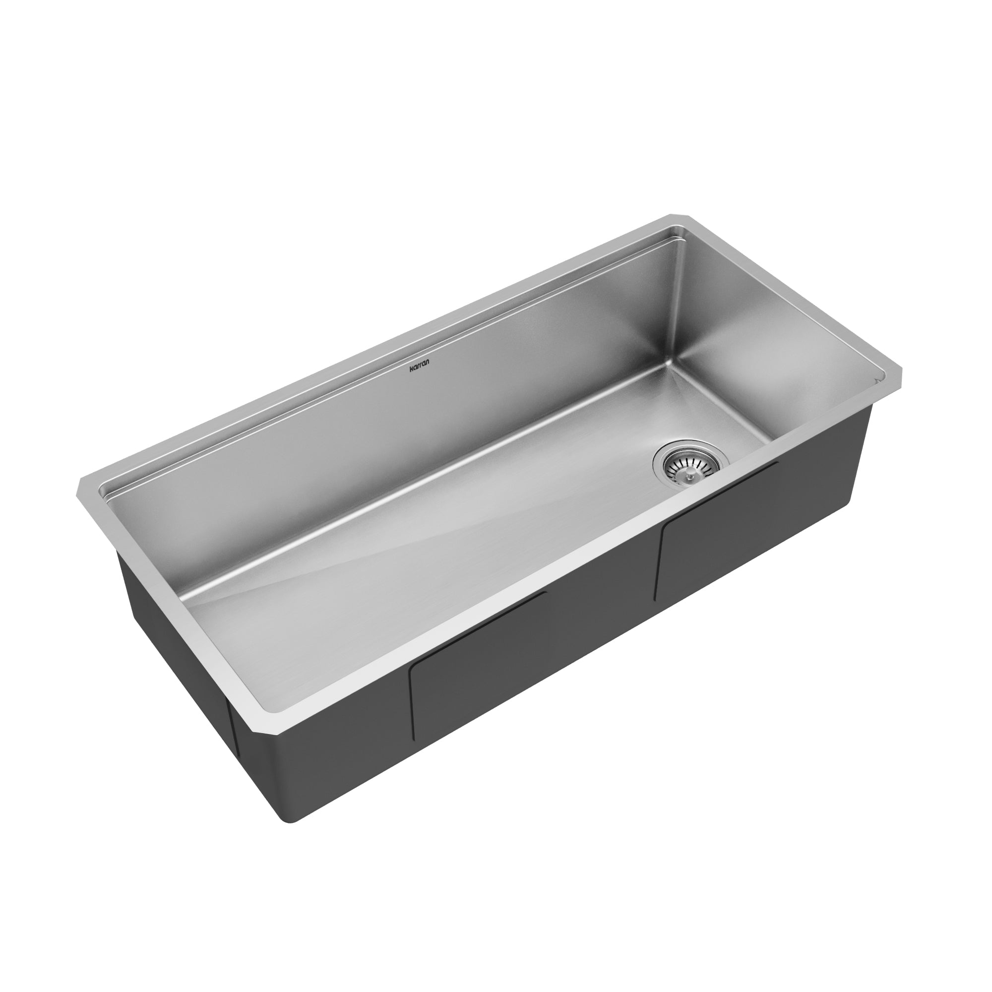 Alternative View of Karran Elite Workstation 39" Undermount Stainless Steel Workstation Kitchen Sink with Accessories, 16 Gauge, WS-39-PK1