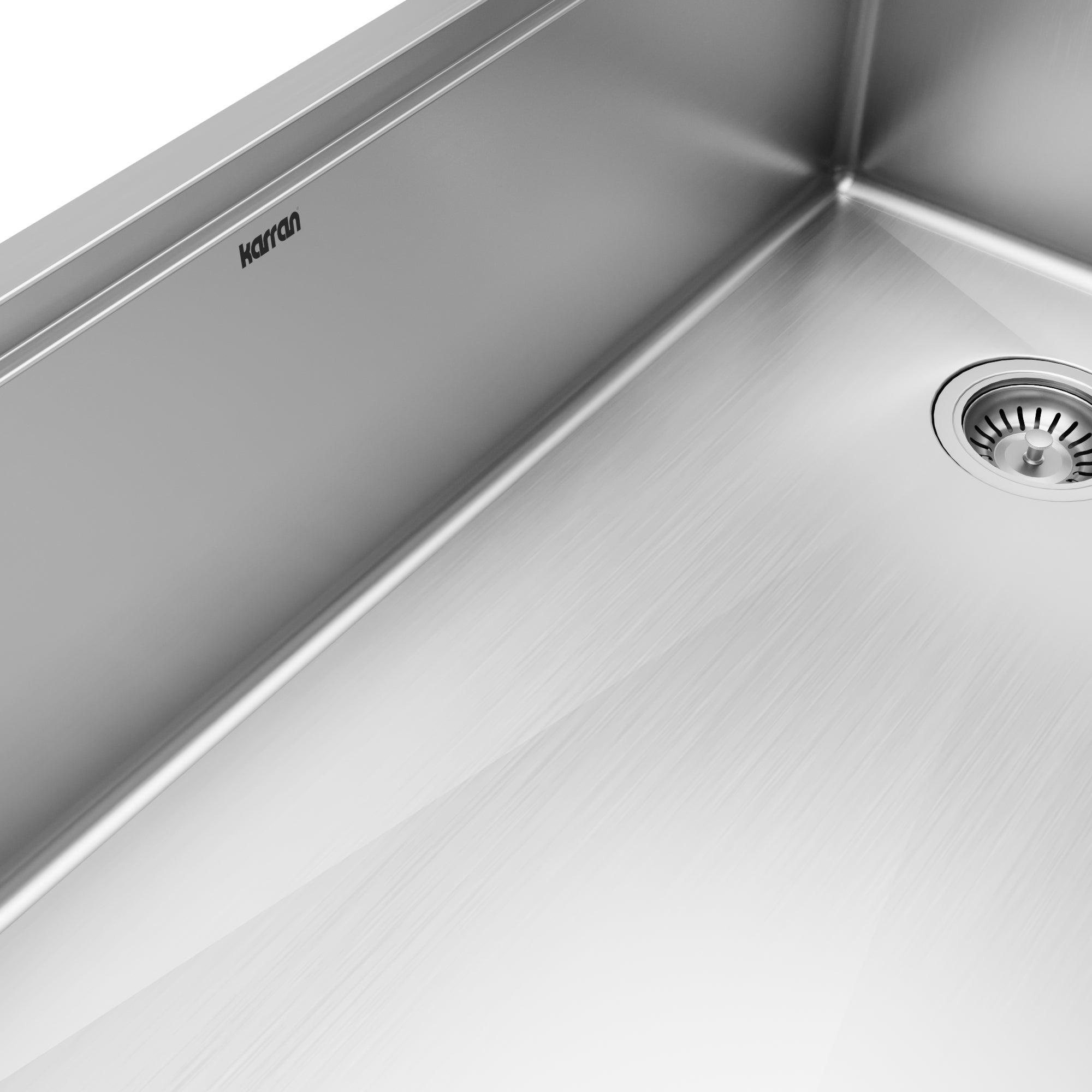 Alternative View of Karran Elite Workstation 39" Undermount Stainless Steel Workstation Kitchen Sink with Accessories, 16 Gauge, WS-39-PK1