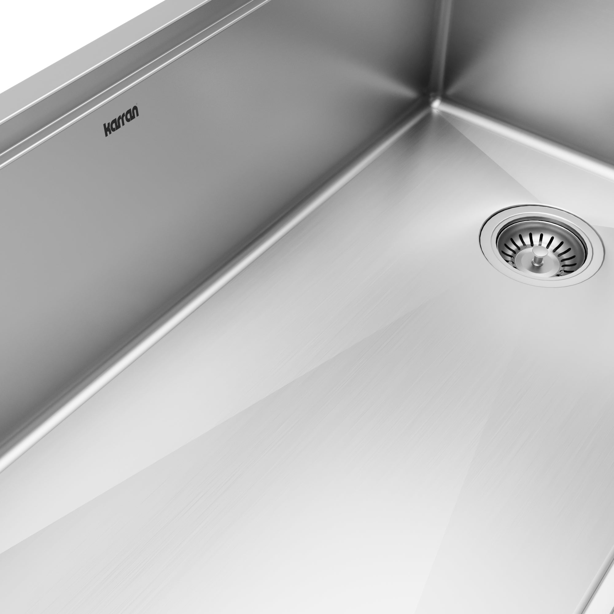 Alternative View of Karran Elite Workstation 36" Stainless Steel Workstation Farmhouse Sink with Accessories, 16 Gauge, WSA-46-PK1