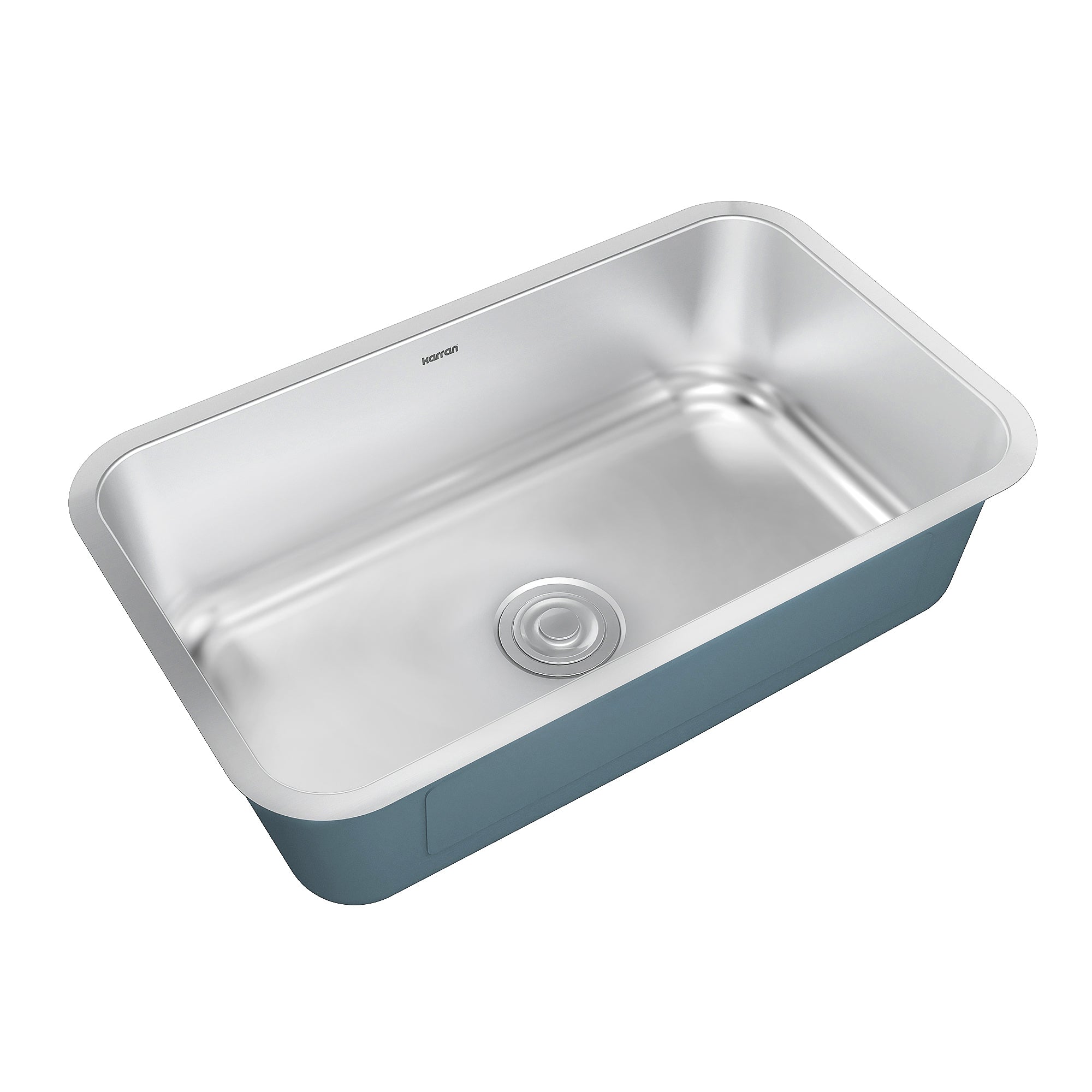 Karran Profile 30" Undermount Stainless Steel Kitchen Sink with Accessories, 18 Gauge, PRU35-PK1