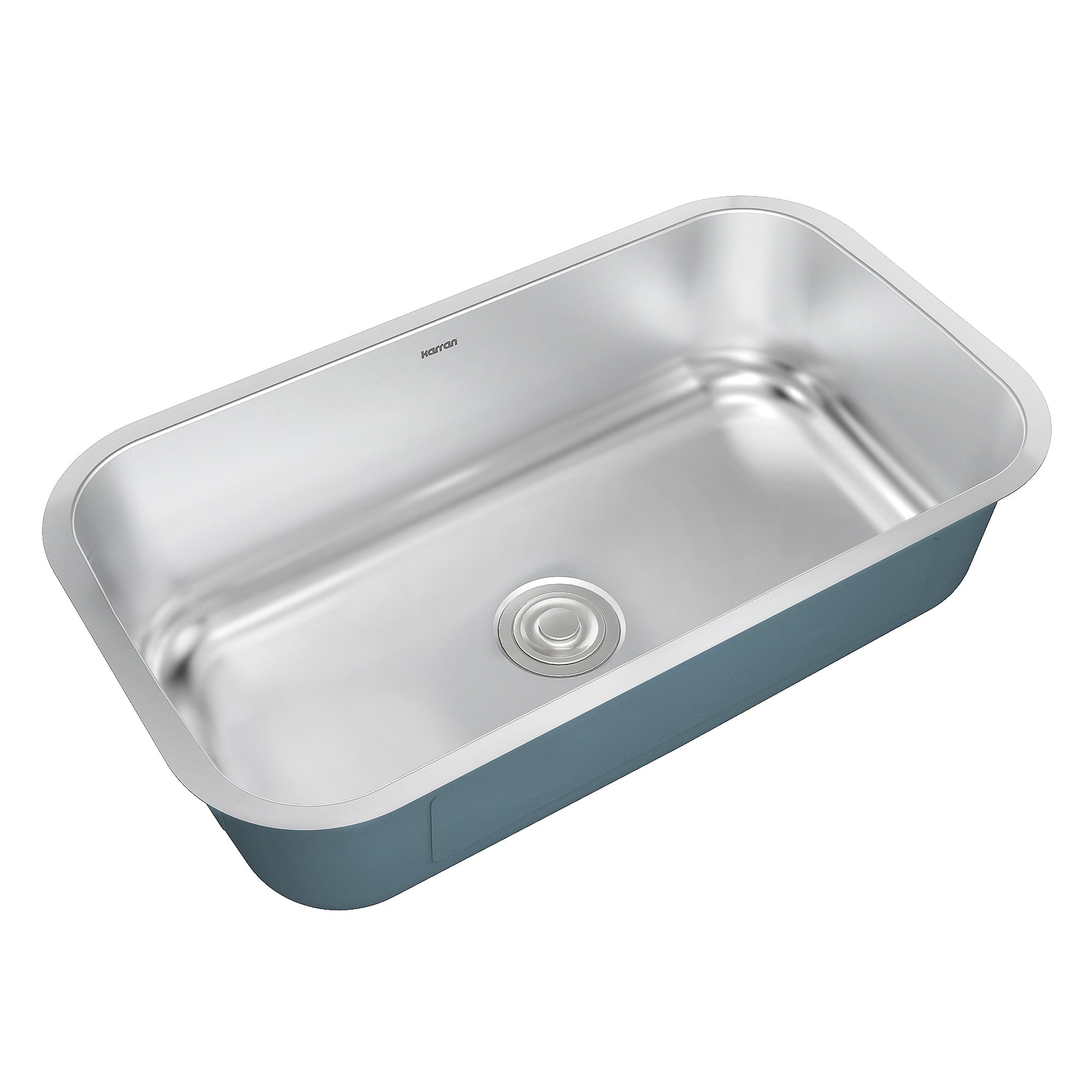 Karran Profile 32" Undermount Stainless Steel Kitchen Sink with Accessories, 18 Gauge, PRU36-PK1
