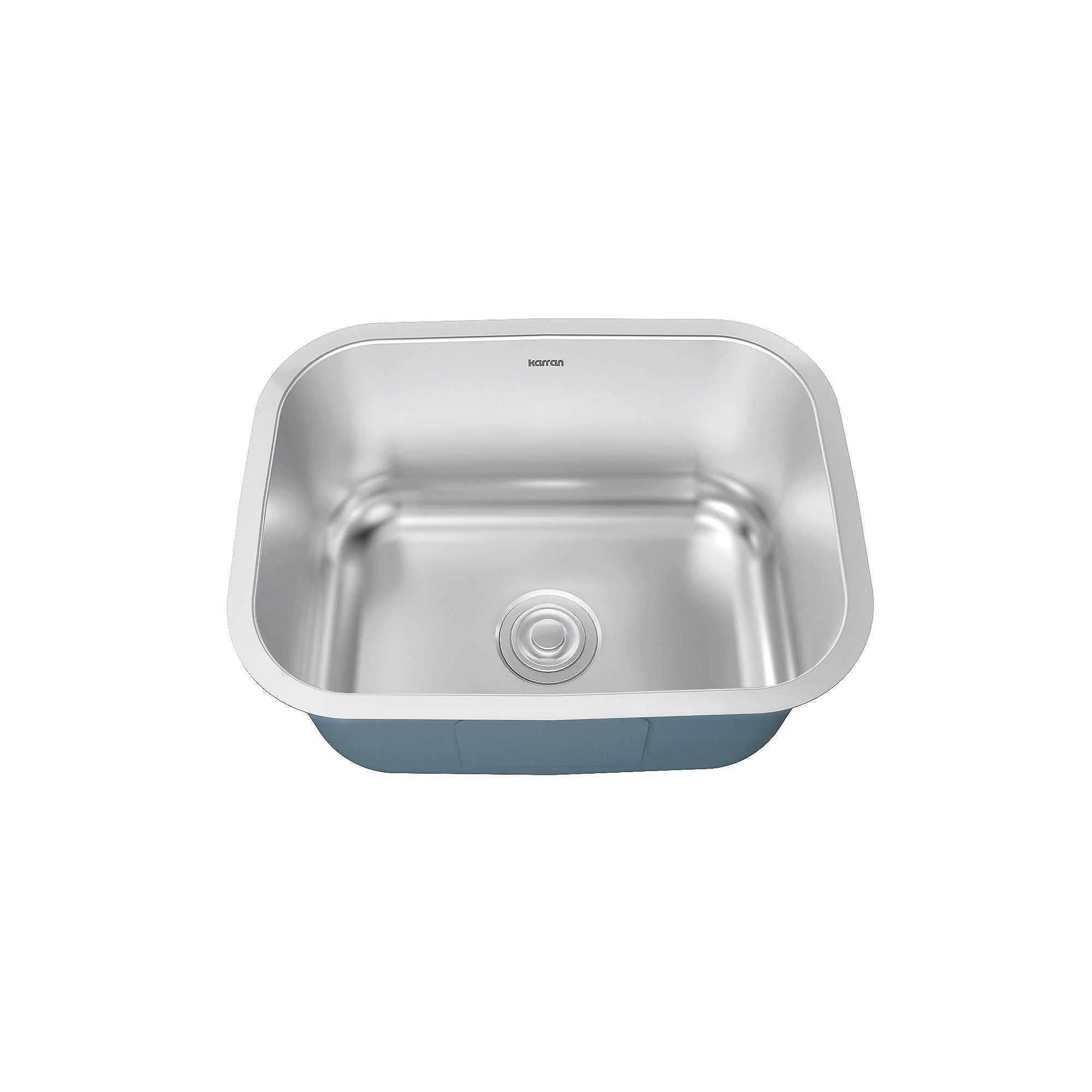 Karran Profile 23" Undermount Stainless Steel Kitchen Sink with Accessories, 18 Gauge, PRU37-PK1
