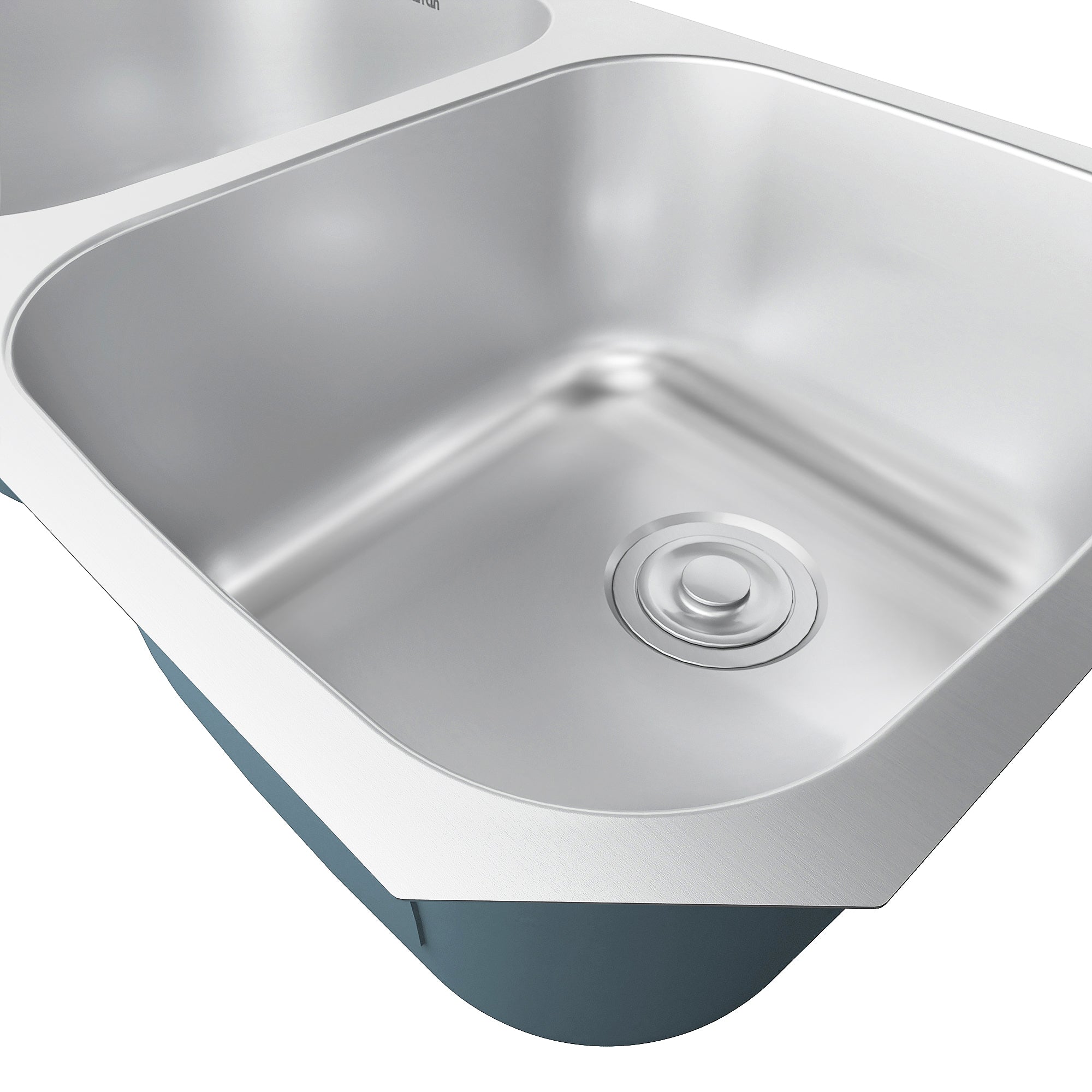 Karran Profile 32" Undermount Stainless Steel Kitchen Sink with Accessories, 50/50 Double Bowl, 18 Gauge, PRU31-PK1