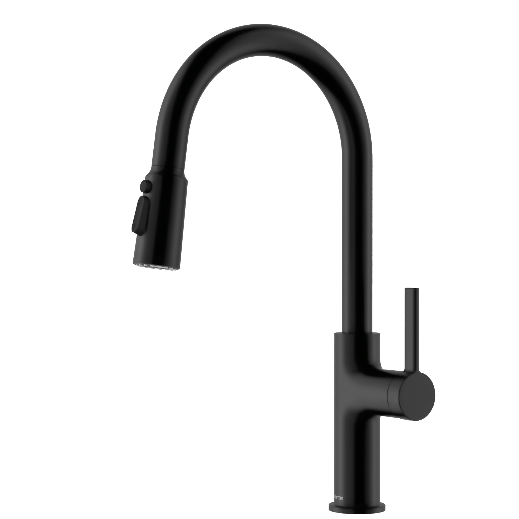Karran Stalbridge 1.8 GPM Single Lever Lead-free Brass ADA Kitchen Faucet, Pull-Down, Matte Black, KKF720MB