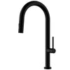 Karran Brynford 1.8 GPM Single Lever Lead-free Brass ADA Kitchen Faucet, Pull-Down, Matte Black, KKF730MB