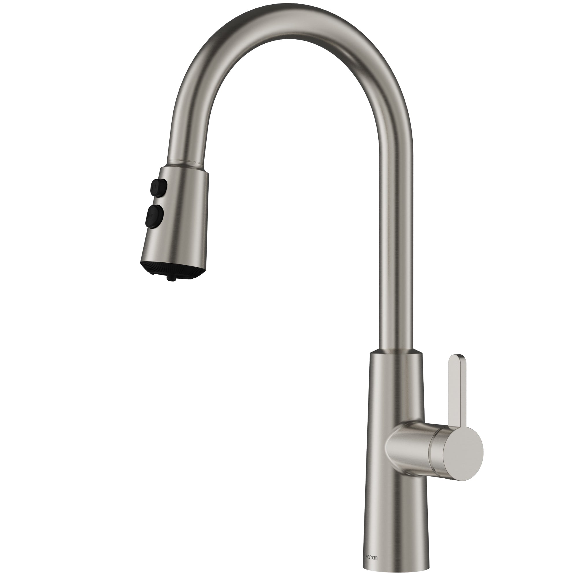 Karran Elmsworth 1.8 GPM Single Lever Lead-free Brass ADA Kitchen Faucet, Pull-Down, Spot Free Stainless Steel, KKF760SFSS