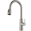 Karran Elmsworth 1.8 GPM Single Lever Lead-free Brass ADA Kitchen Faucet, Pull-Down, Spot Free Stainless Steel, KKF760SFSS