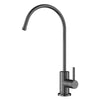Karran Kestrel 1 GPM Single Lever Lead-free Brass ADA Beverage Faucet, Spot-Free Gunmetal Grey, KKF800SFGG