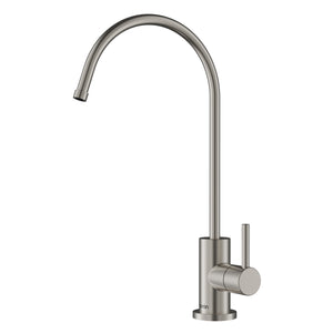 Karran Kestrel 1 GPM Single Lever Lead-free Brass ADA Beverage Faucet, Spot Free Stainless Steel, KKF800SFSS