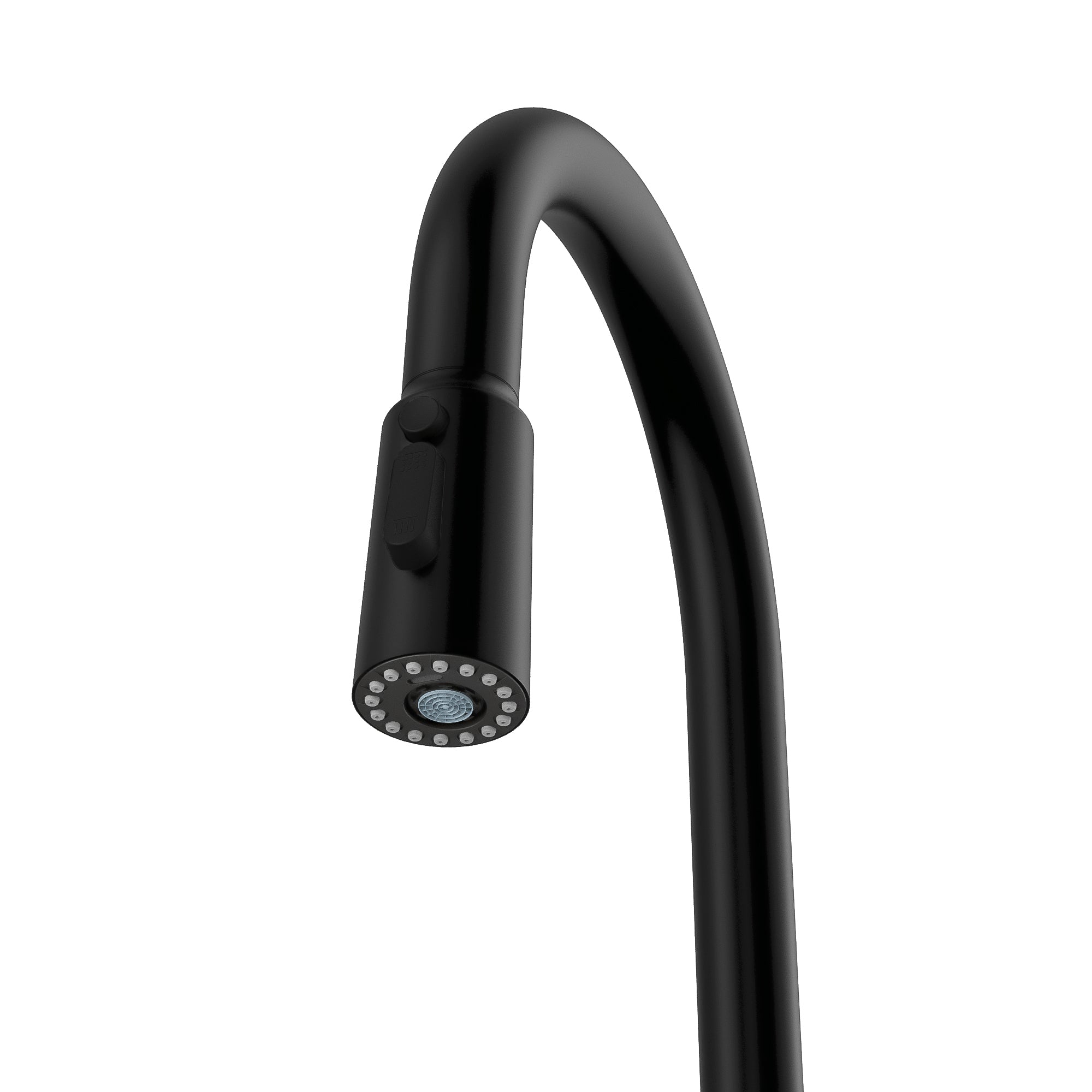 Karran Stalbridge 1.8 GPM Single Lever Lead-free Brass ADA Kitchen Faucet, Pull-Down, Matte Black, KKF720MB