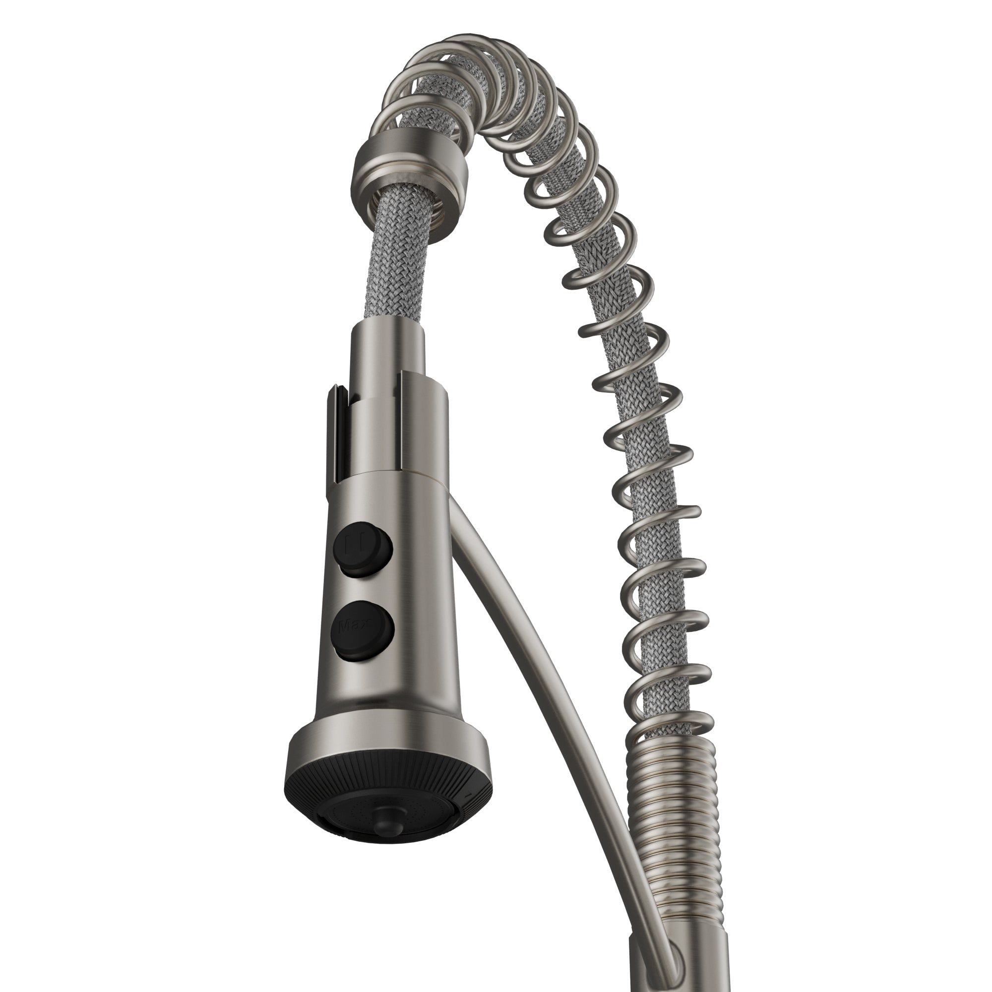 Karran Scottsdale 1.8 GPM Single Lever Lead-free Brass ADA Kitchen Faucet, Pull-Down, Spot Free Stainless Steel, KKF740SFSS