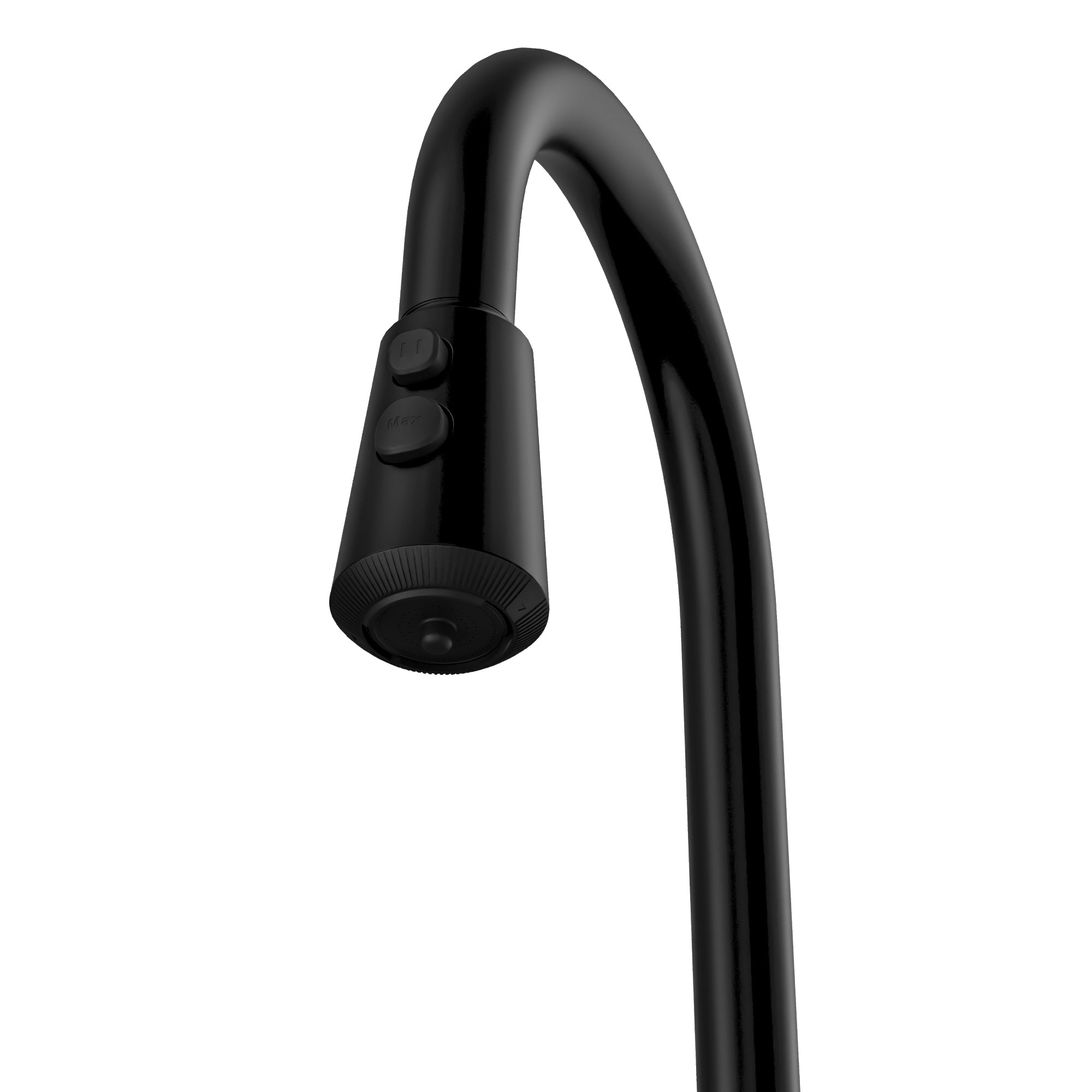 Alternative View of Karran Elmsworth 1.8 GPM Single Lever Lead-free Brass ADA Kitchen Faucet, Pull-Down, Matte Black, KKF760MB
