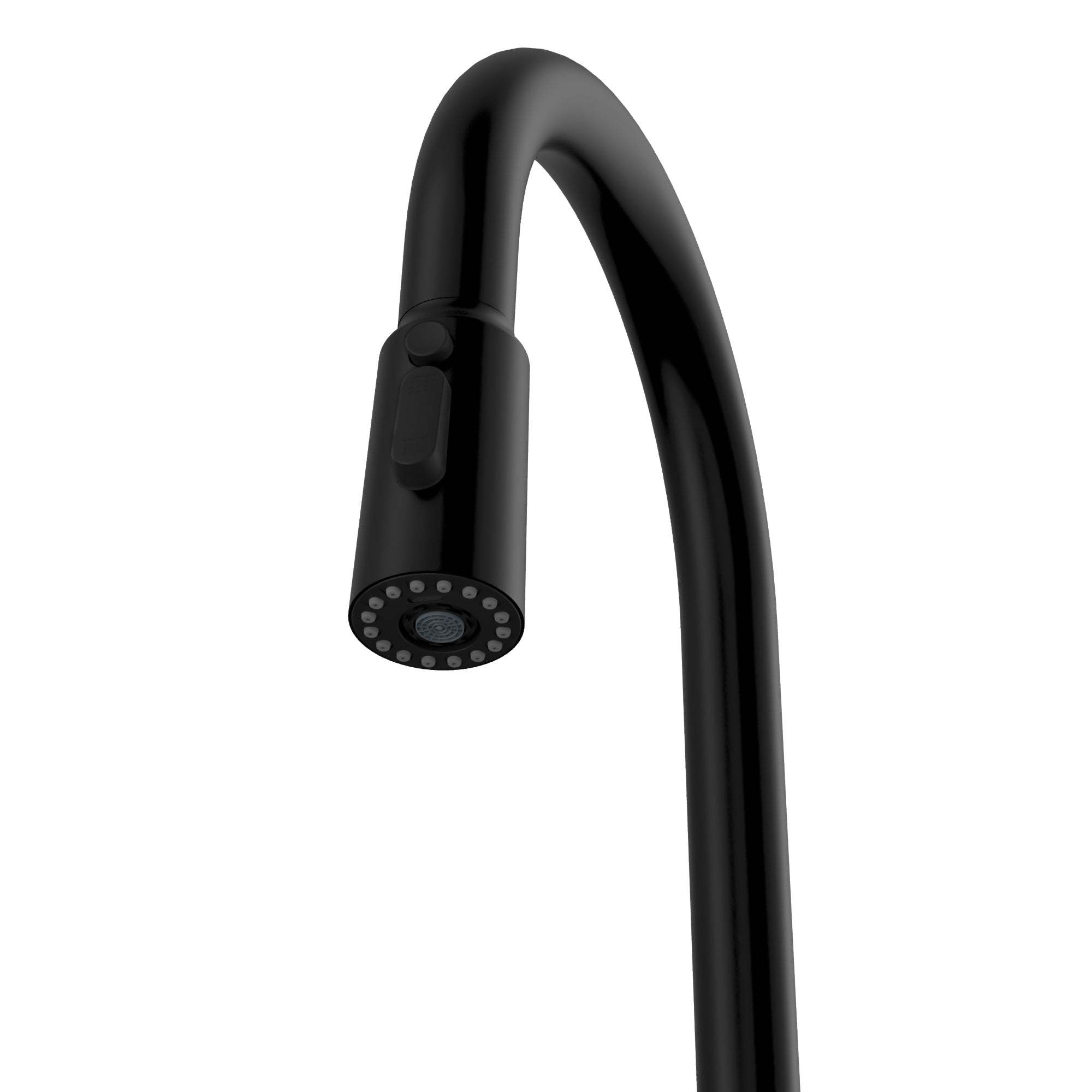 Alternative View of Karran Elmsworth 1.8 GPM Single Lever Lead-free Brass ADA Kitchen Faucet, Pull-Down, Matte Black, KKF760MB