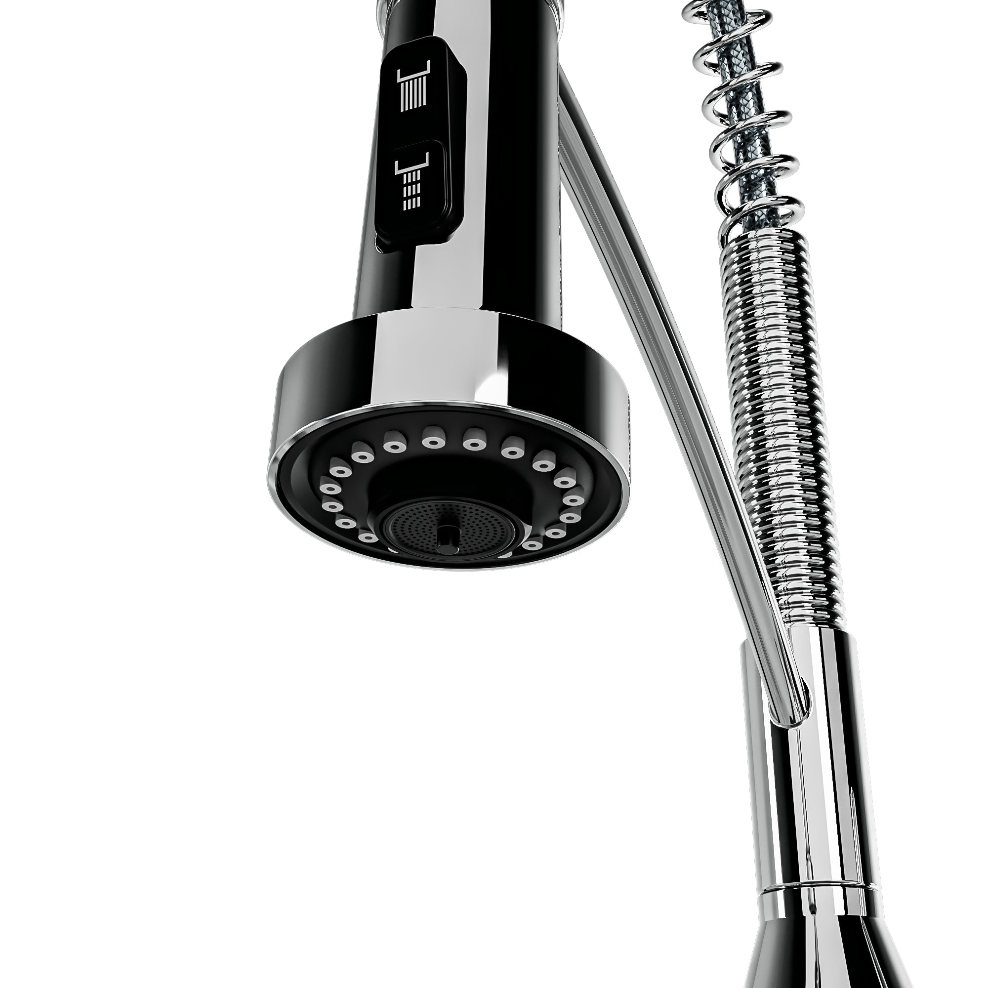 Alternative View of Karran Scottsdale Single Lever Handle Lead-free Brass ADA Kitchen Faucet, Pull Down, Chrome, KKF210C